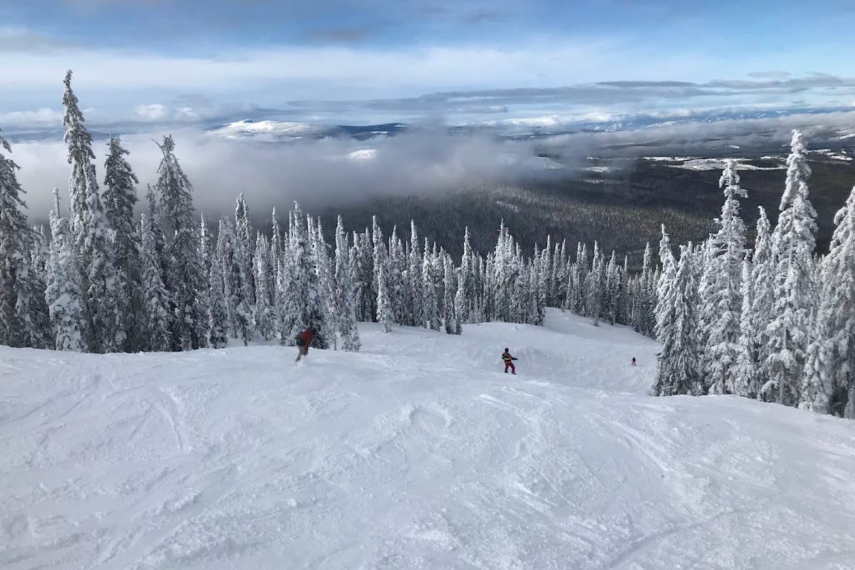 Big White, Interno della Columbia Britannica