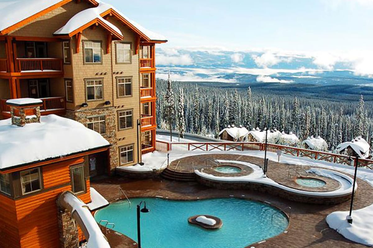 Big White, Interno della Columbia Britannica