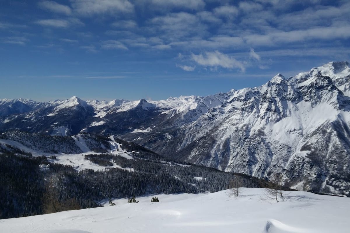 Chiesa in Valmalenco, Italiaanse Alpen