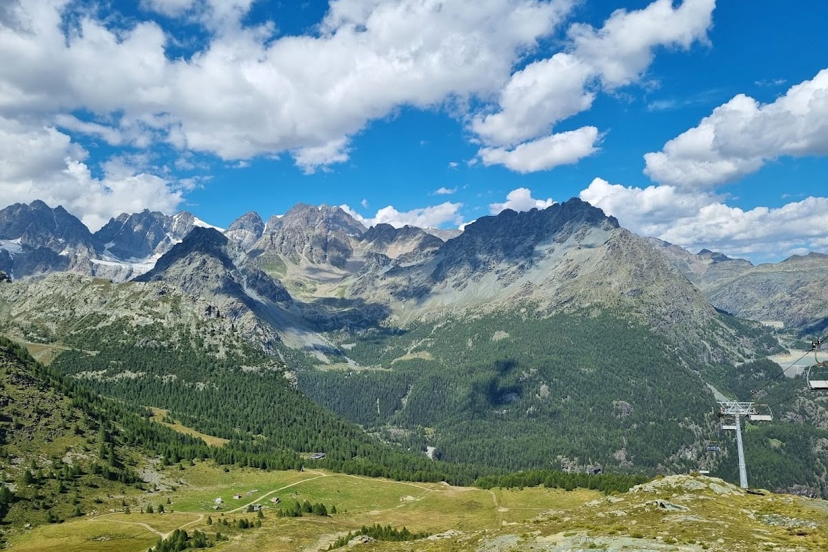 Chiesa in Valmalenco, Italiaanse Alpen
