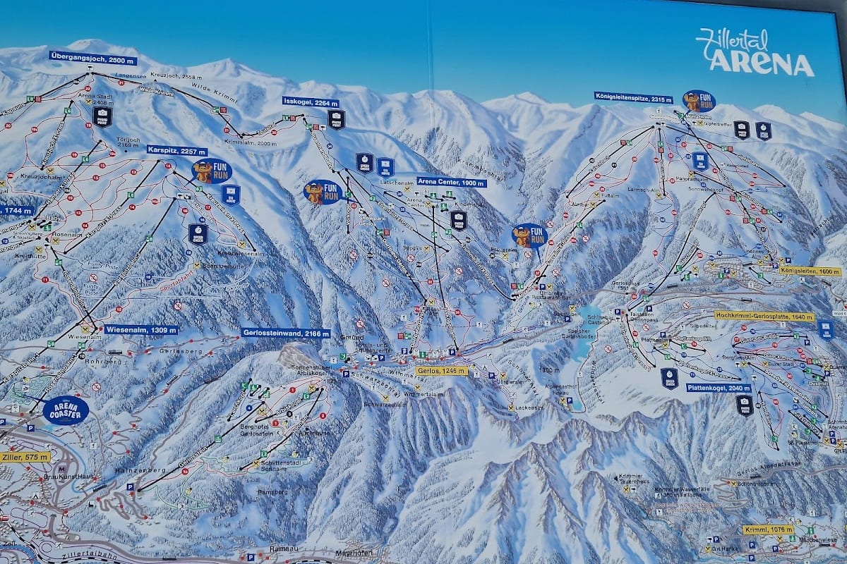 Gerlos, Oostenrijkse Alpen