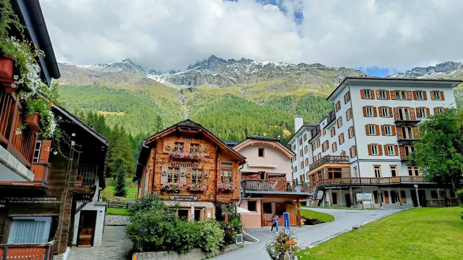 Grimentz, スイスアルプス