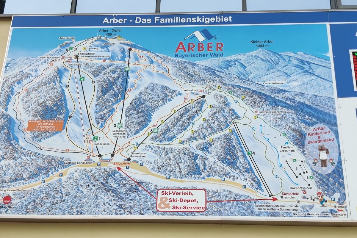 Großer Arber, Foresta Bavarese