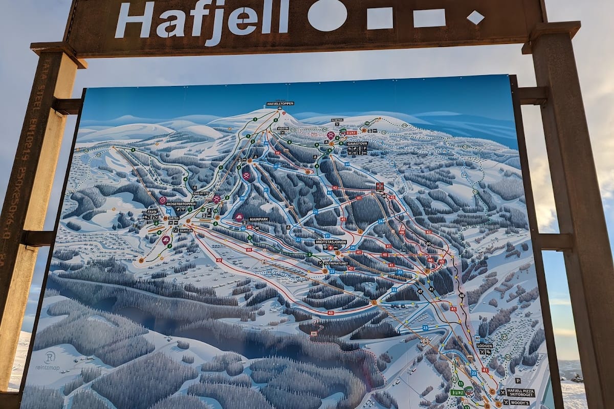 Hafjell, Montañas noruegas