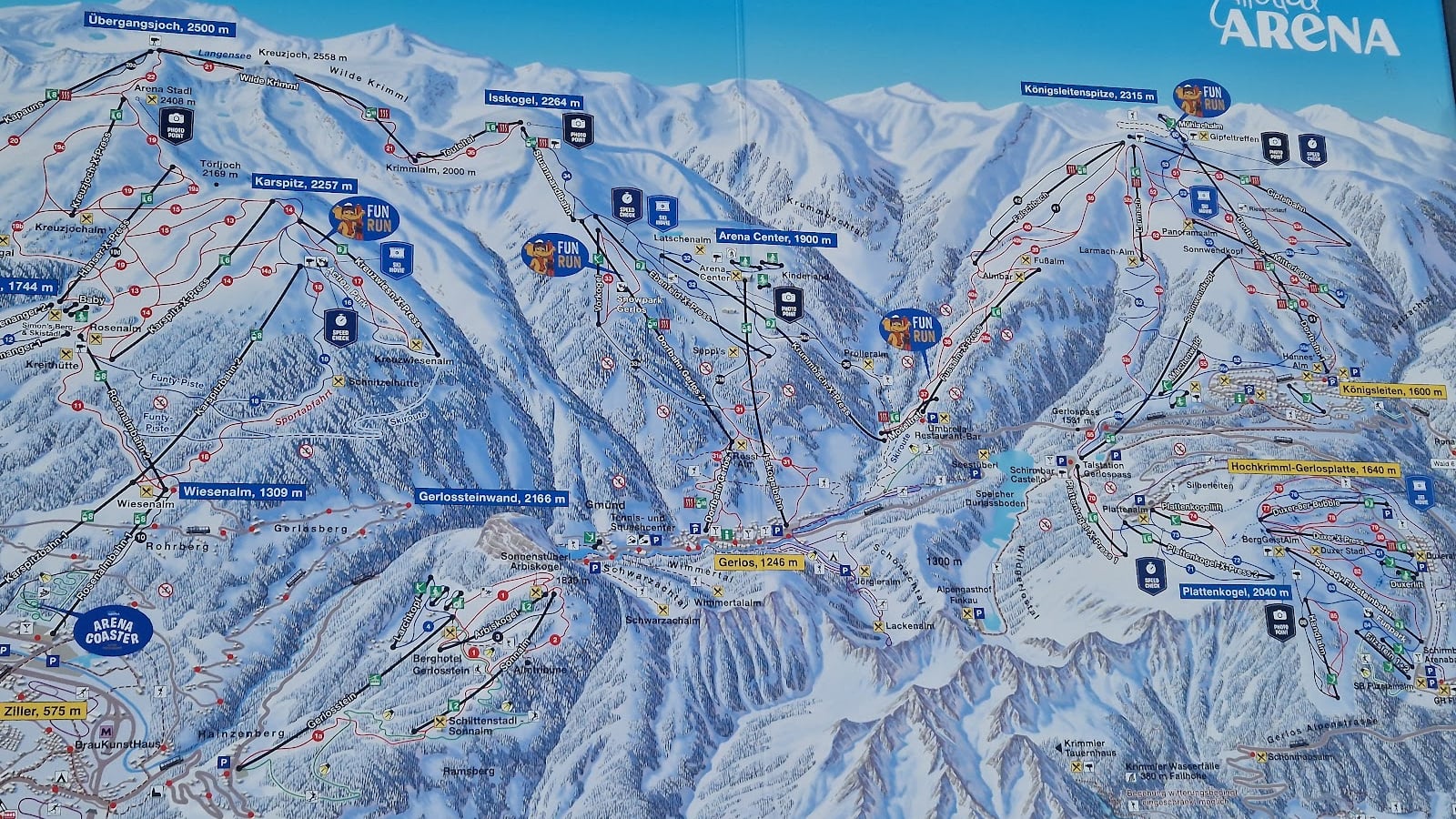 Königsleiten, Alpi austriache