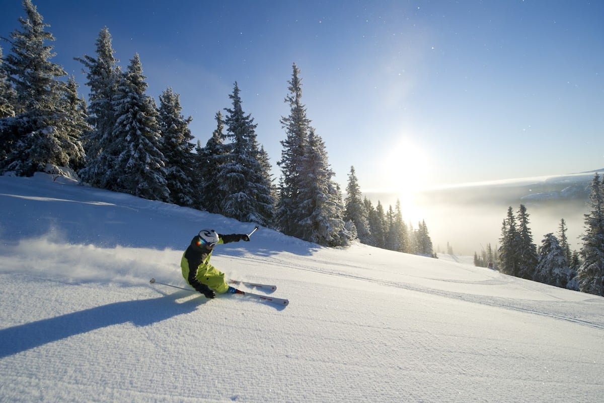 Kvitfjell, Montañas noruegas