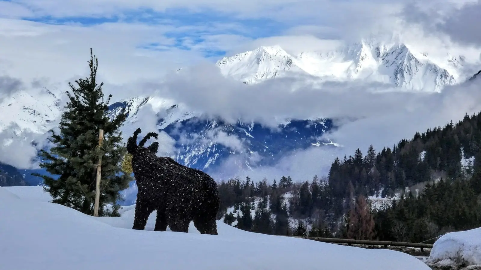 La Tania, フランスアルプス