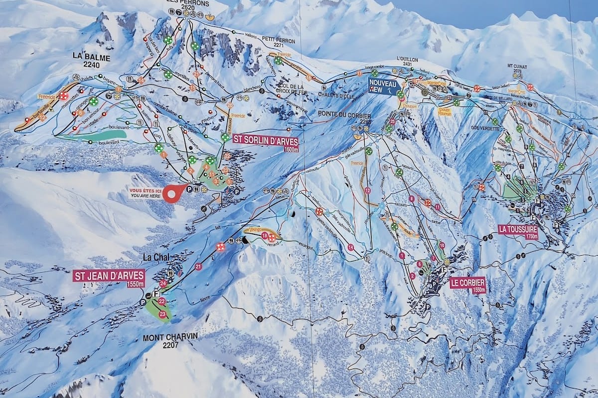Les Sybelles, Franse Alpen