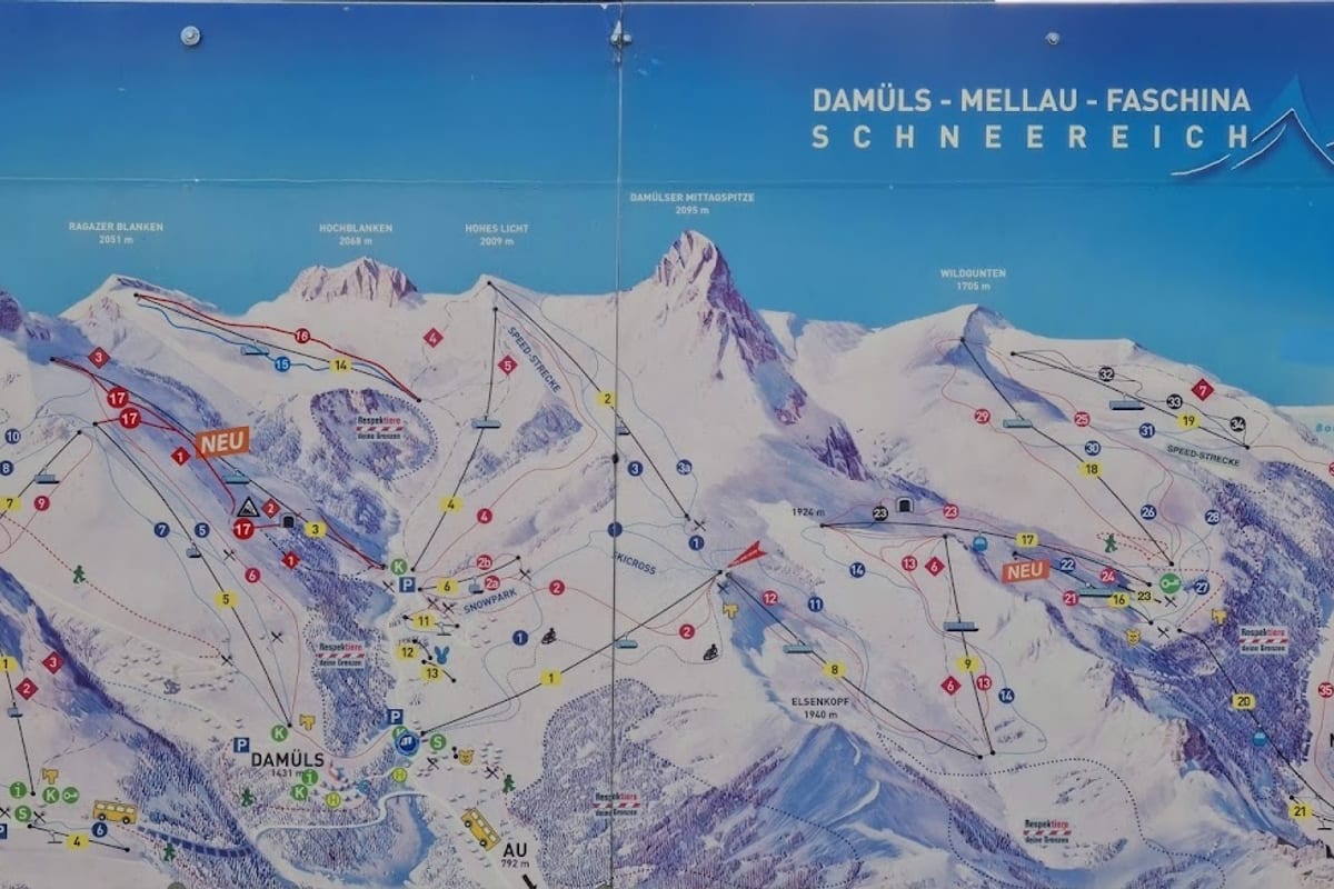 Mellau, Oostenrijkse Alpen