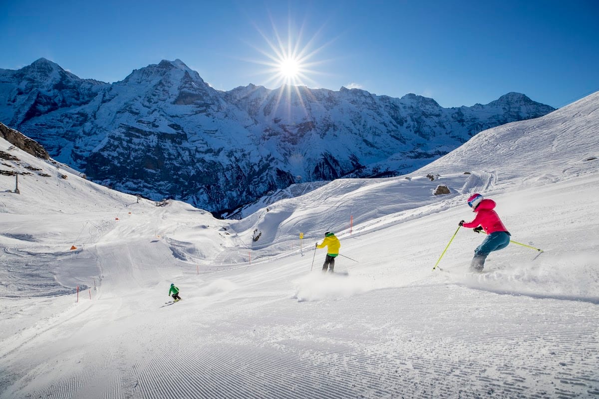 Mürren, Zwitserse Alpen