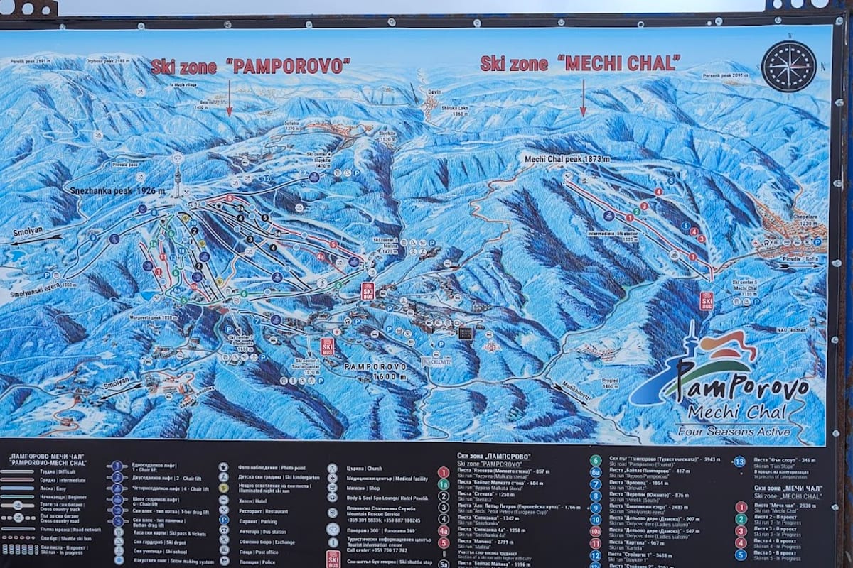 Pamporovo, Rhodopegebergte