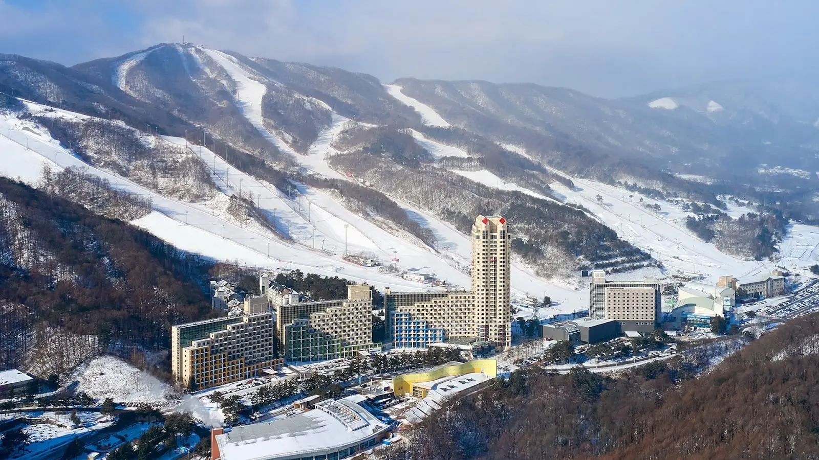 Phoenix Pyeongchang, 太白山脈