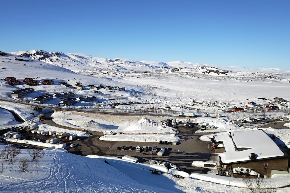 Riksgränsen, Montagne svedesi