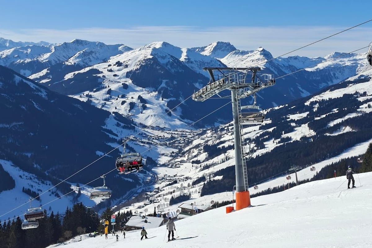 Saalbach Hinterglemm, Oostenrijkse Alpen