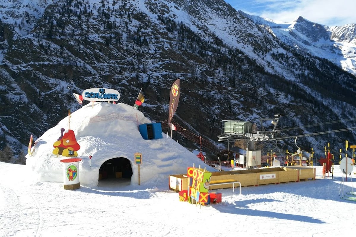 Saas-Almagell, Alpi svizzere