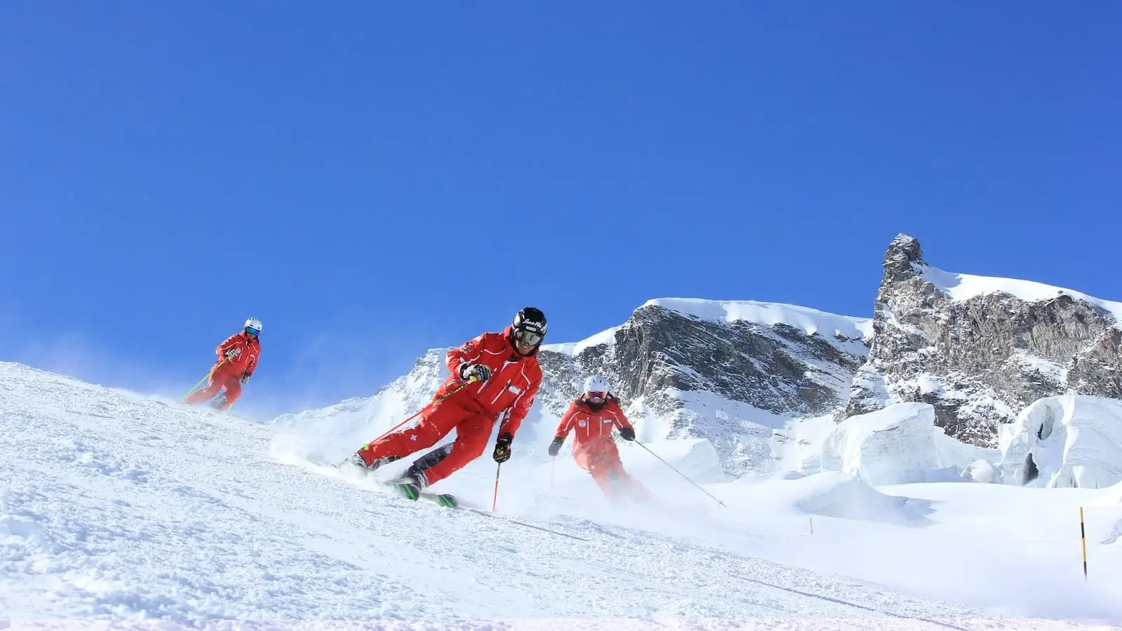Saas-Fee, スイスアルプス