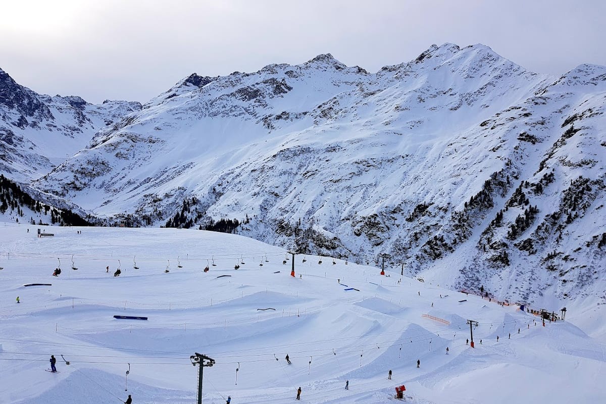 St. Anton am Arlberg, Oostenrijkse Alpen