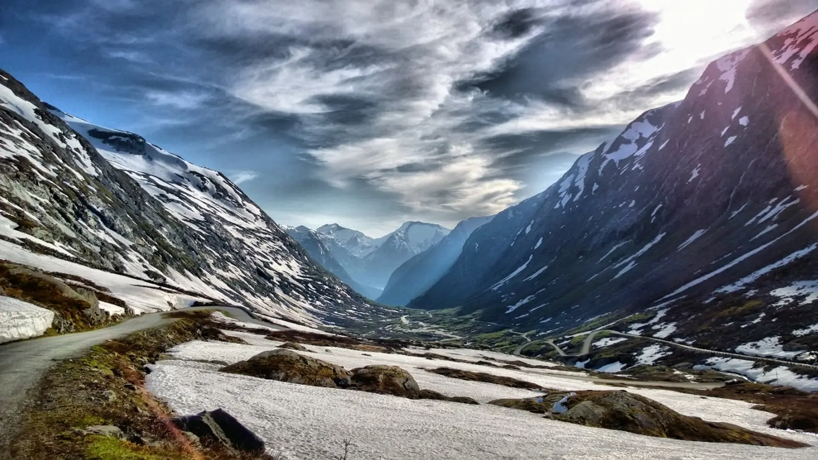 Stryn, ノルウェーの山々