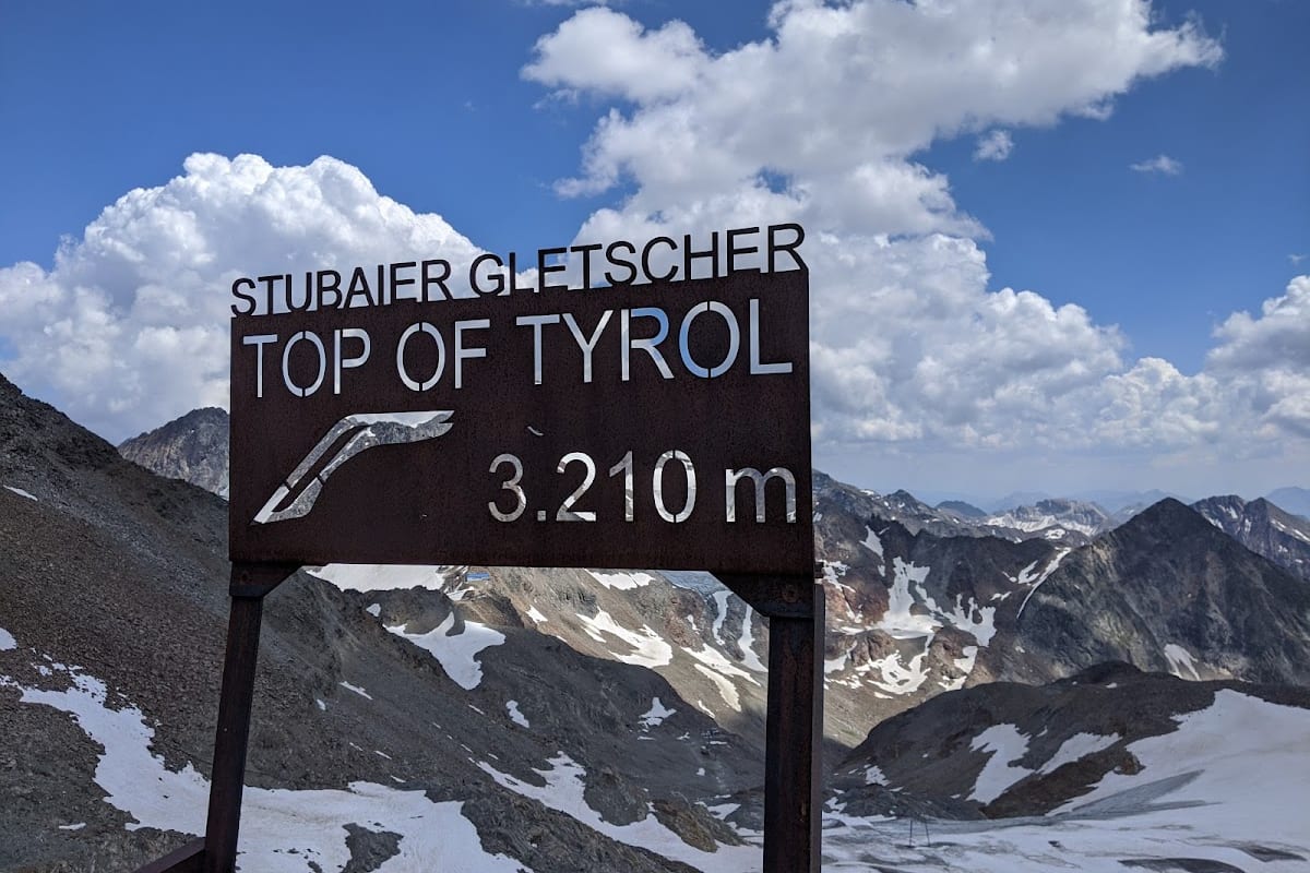 Stubai Glacier, Oostenrijkse Alpen