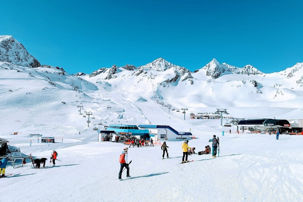 Stubai Glacier, Oostenrijkse Alpen