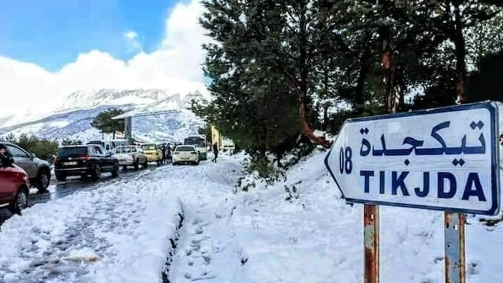 Tikjda, アルジェリアの山々