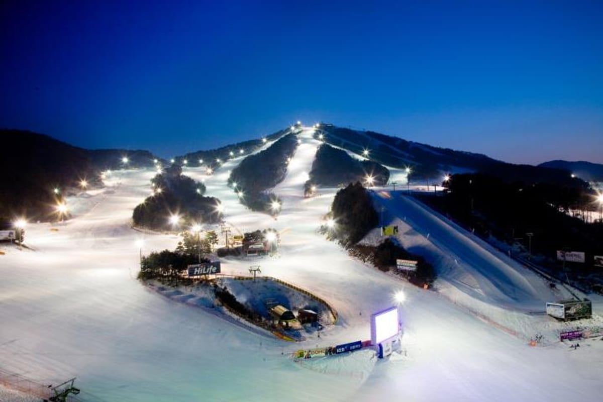 Welli Hilli Park, Montanhas Taebaek