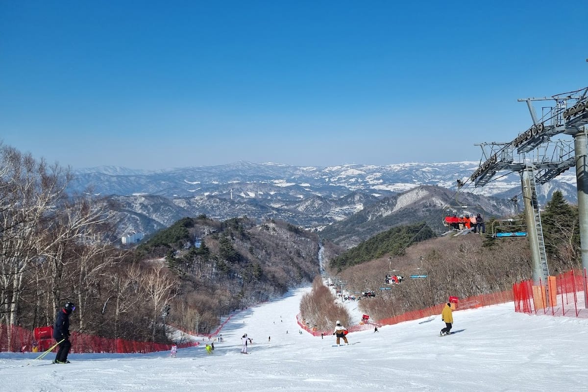 Yongpyong, Monts Taebaek