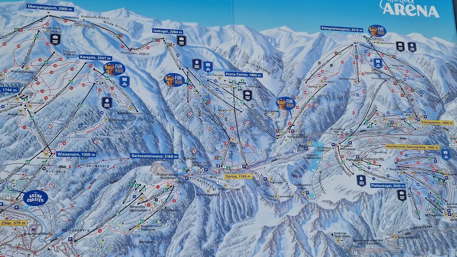 Zell am Ziller, オーストリアアルプス